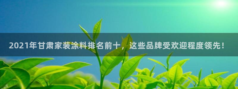 和记(福建)商贸有限公司：2021年甘肃家装涂料排名前十，这些品牌受欢迎程度领先！