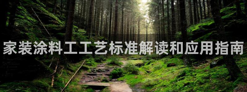 和记hj：家装涂料工工艺标准解读和应用指南
