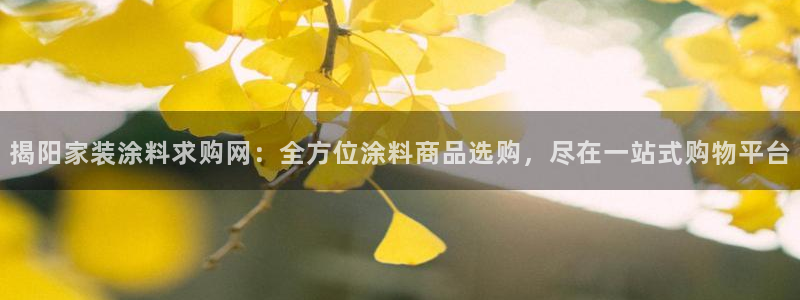 和记AG：揭阳家装涂料求购网：全方位涂料商品选购，尽在一站式购物平台