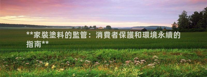 和记平台怎么样：**家裝塗料的監管：消費者保護和環境永續的
指南**