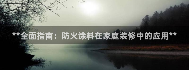 上海和记餐饮有限公司：**全面指南：防火涂料在家庭装修中的应用**