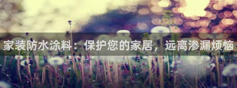 和记港口：家装防水涂料：保护您的家居，远离渗漏烦恼