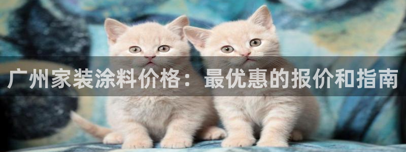 和记paging：广州家装涂料价格：最优惠的报价和指南