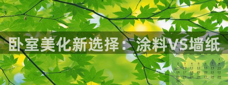 和记官方直营：卧室美化新选择：涂料VS墙纸